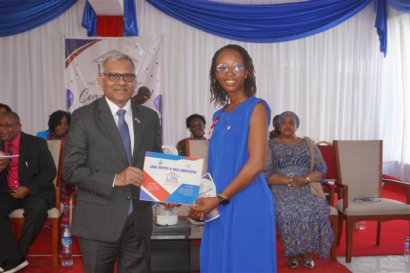 Ambassador as Guest Speaker at  Graduation Ceremony by Liberia Institute of Public Administration (LIPA) – 16 July 2026